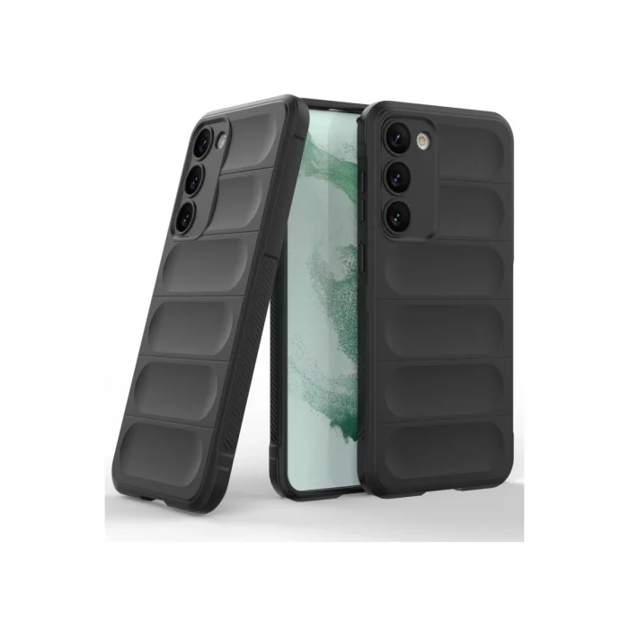 BUĞZ Samsung Galaxy S23 Plus Kılıf Optimum Silikon - Siyah