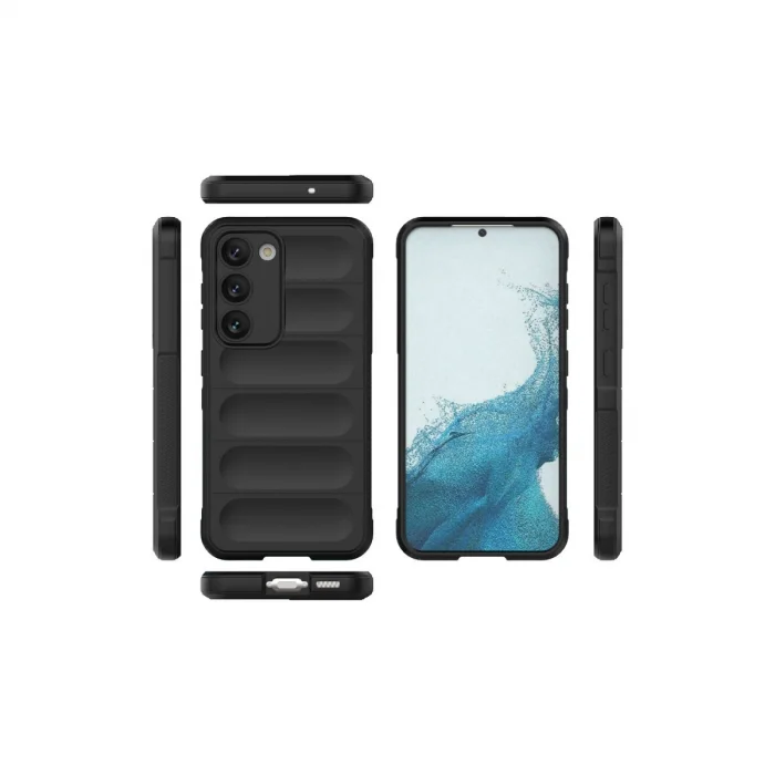 BUĞZ Samsung Galaxy S23 Plus Kılıf Optimum Silikon - Siyah