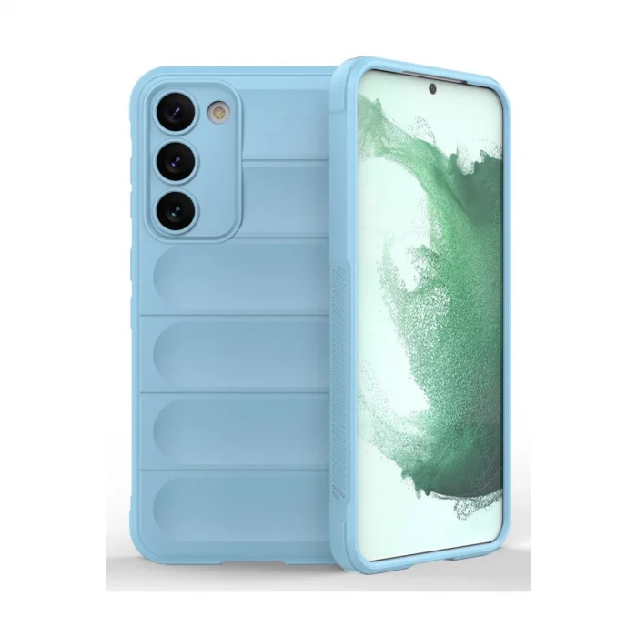 BUĞZ Samsung Galaxy S23 Plus Kılıf Optimum Silikon - Sky Blue