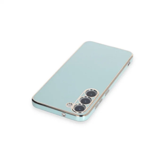 BUĞZ Samsung Galaxy S23 Plus Kılıf Volet Silikon - Açık Yeşil