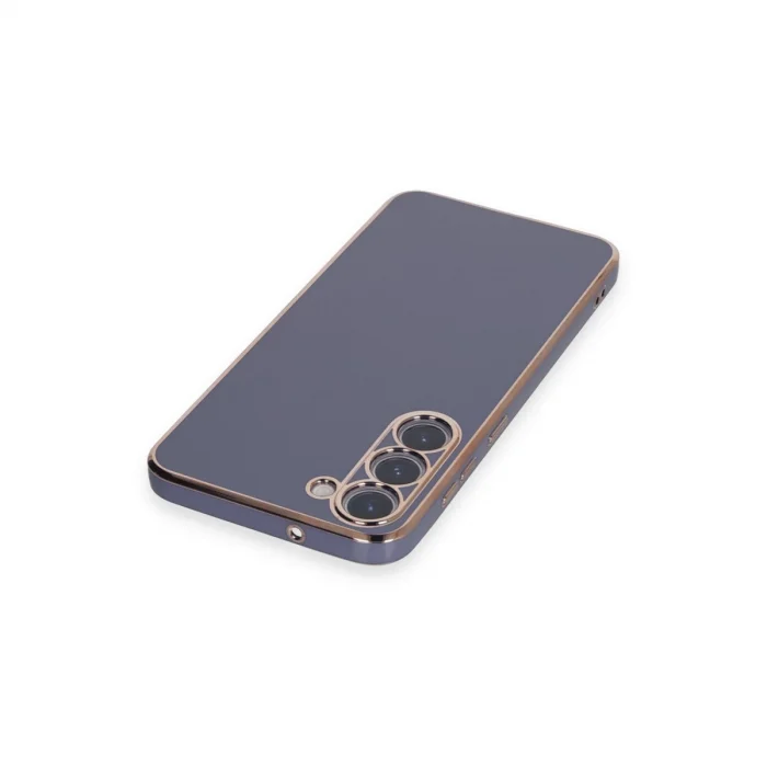 BUĞZ Samsung Galaxy S23 Plus Kılıf Volet Silikon - Mavi