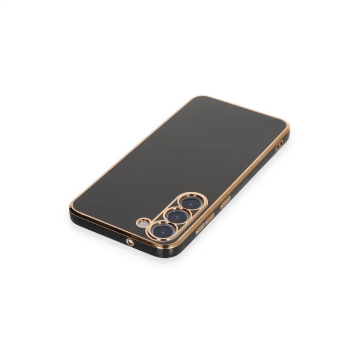 BUĞZ Samsung Galaxy S23 Plus Kılıf Volet Silikon - Siyah