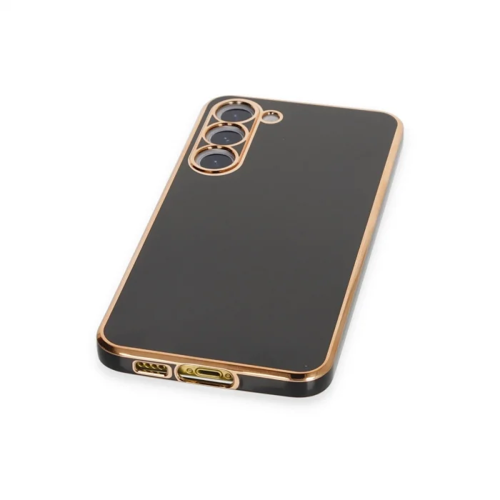 BUĞZ Samsung Galaxy S23 Plus Kılıf Volet Silikon - Siyah