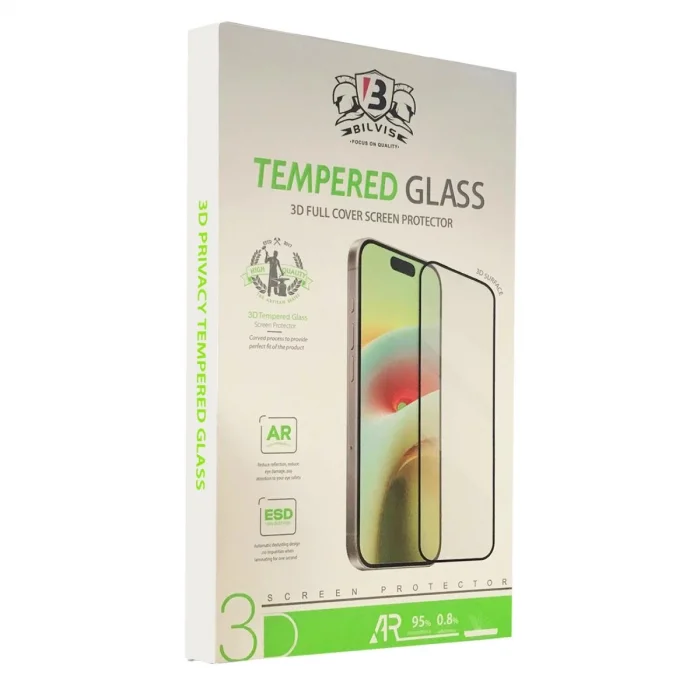 BUĞZ Samsung Galaxy S24 Bilvis 3d Cam Ekran Koruyucu