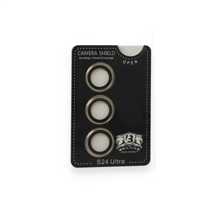 BUĞZ Samsung Galaxy S24 Bilvis Titan Kamera Lens - Gold