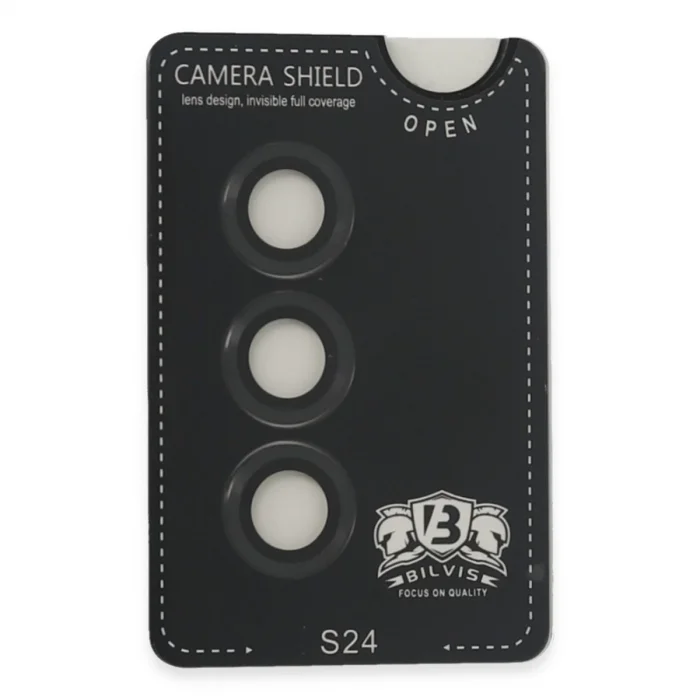 BUĞZ Samsung Galaxy S24 Bilvis Titan Kamera Lens - Siyah