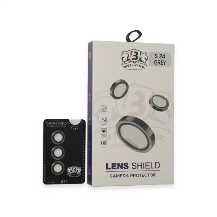 BUĞZ Samsung Galaxy S24 Bilvis Titan Kamera Lens - Titan Gri