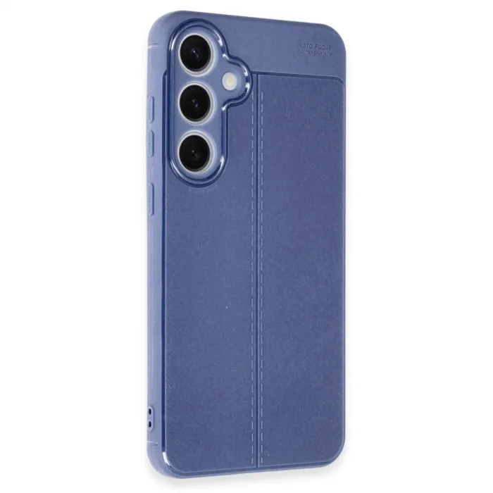 BUĞZ Samsung Galaxy S24 Fe Kılıf Auto Focus Kapak - Lacivert
