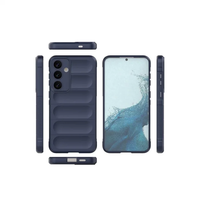 BUĞZ Samsung Galaxy S24 Fe Kılıf Optimum Silikon - Lacivert