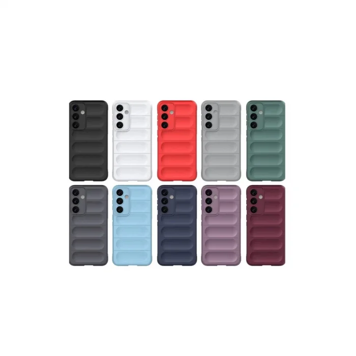 BUĞZ Samsung Galaxy S24 Fe Kılıf Optimum Silikon - Lacivert