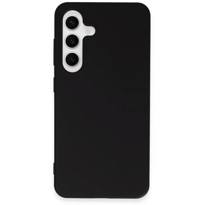 BUĞZ Samsung Galaxy S24 Kılıf First Silikon - Siyah