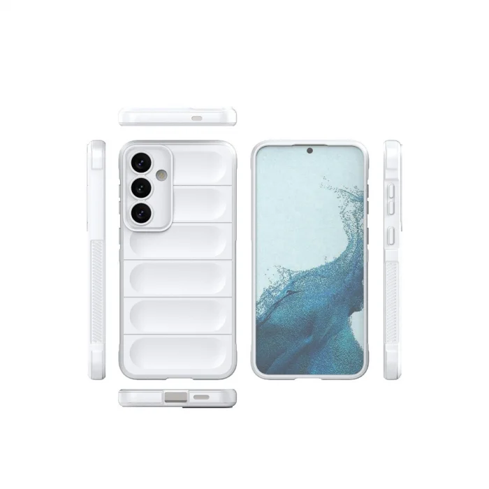 BUĞZ Samsung Galaxy S24 Kılıf Optimum Silikon - Krem