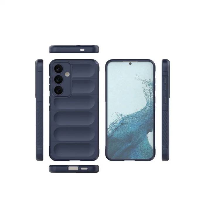 BUĞZ Samsung Galaxy S24 Kılıf Optimum Silikon - Lacivert