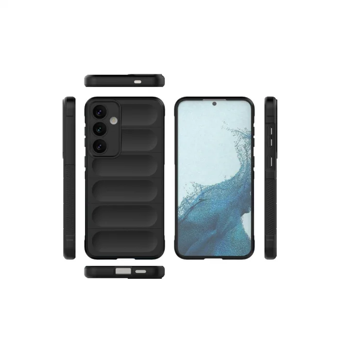 BUĞZ Samsung Galaxy S24 Kılıf Optimum Silikon - Siyah