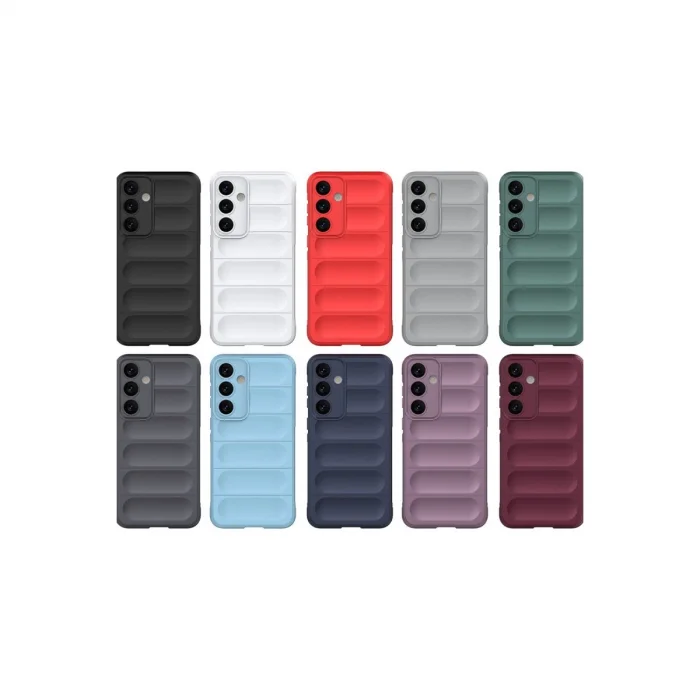 BUĞZ Samsung Galaxy S24 Kılıf Optimum Silikon - Sky Blue