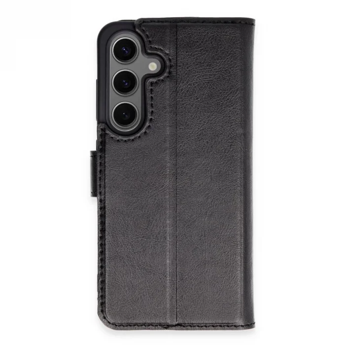 BUĞZ Samsung Galaxy S24 Kılıf Trend S Plus Kapaklı Kılıf - Siyah