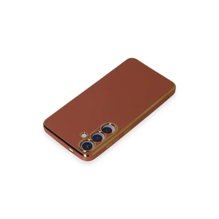 BUĞZ Samsung Galaxy S24 Kılıf Volet Silikon - Kırmızı