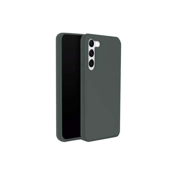 BUĞZ Samsung Galaxy S24 Plus Kılıf First Silikon - Koyu Yeşil