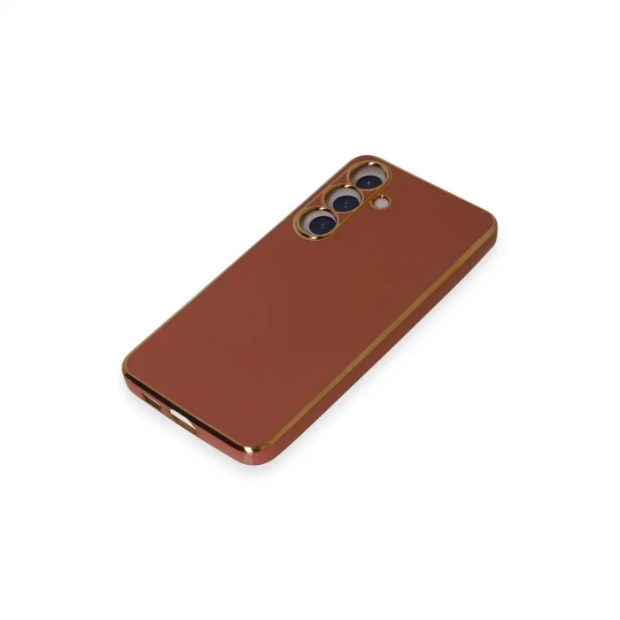 BUĞZ Samsung Galaxy S24 Plus Kılıf Volet Silikon - Kırmızı