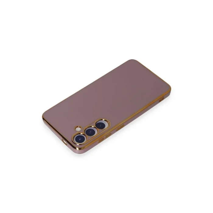 BUĞZ Samsung Galaxy S24 Plus Kılıf Volet Silikon - Mor