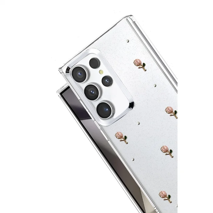 BUĞZ Samsung Galaxy S24 Ultra Fiyonk Desenli Kapak - Desen 6
