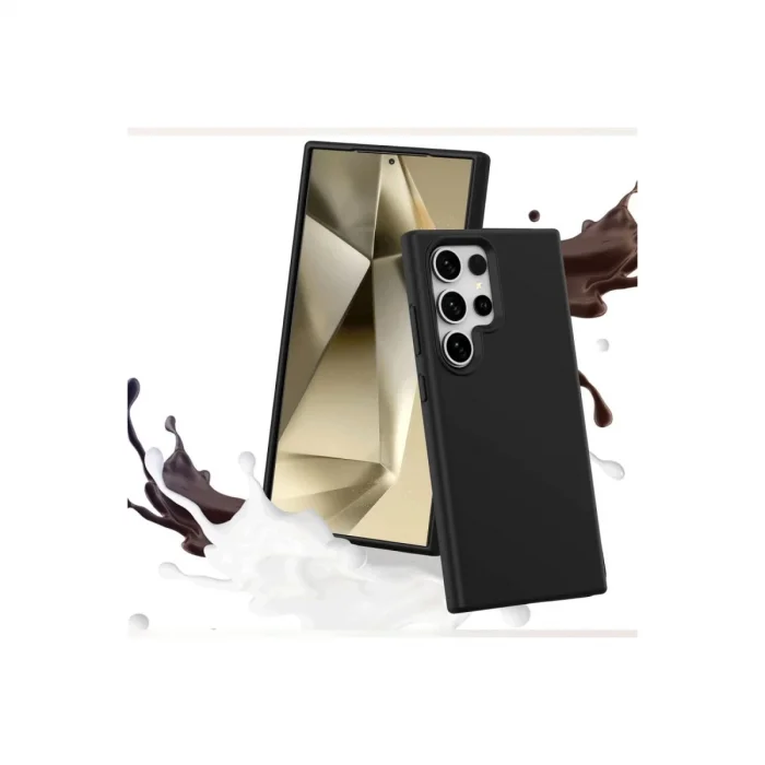 BUĞZ Samsung Galaxy S24 Ultra Kılıf First Silikon - Kırmızı