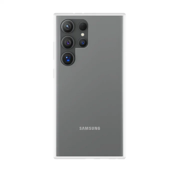 BUĞZ Samsung Galaxy S24 Ultra Kılıf Lüx Şeffaf Silikon