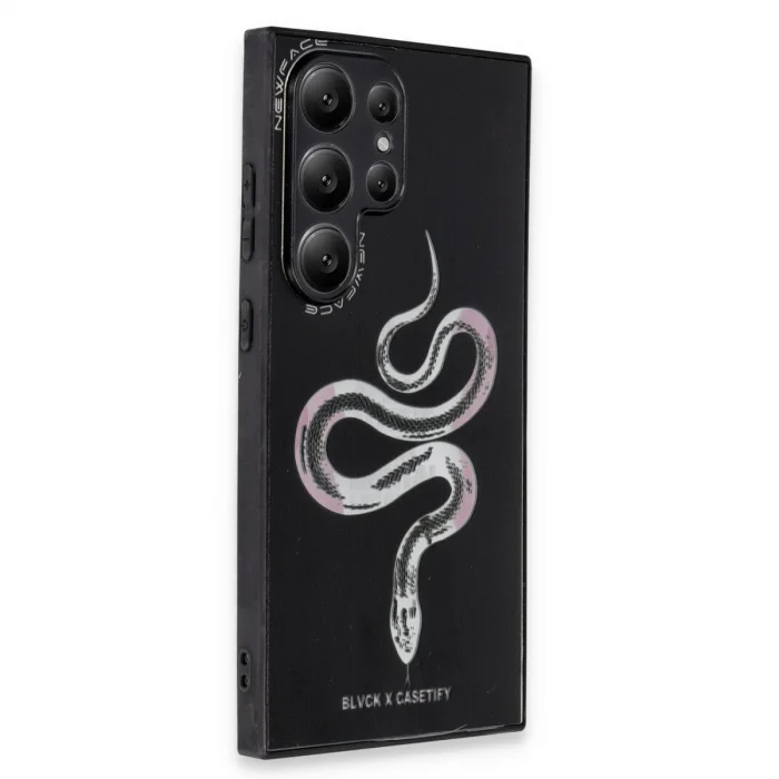 BUĞZ Samsung Galaxy S24 Ultra Kılıf Mirror Desenli Kapak - Mirror - 13