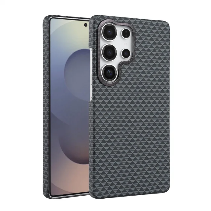 BUĞZ Samsung Galaxy S24 Ultra Vega Magsafe Kapak - Gri