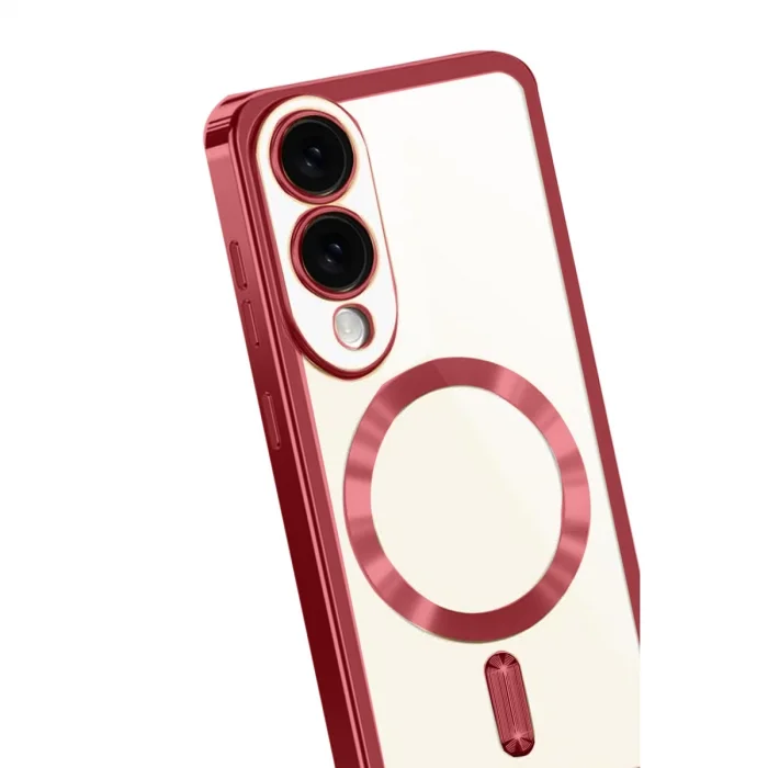 BUĞZ Samsung Galaxy S25 Edge Kross Magneticsafe Kapak - Kırmızı