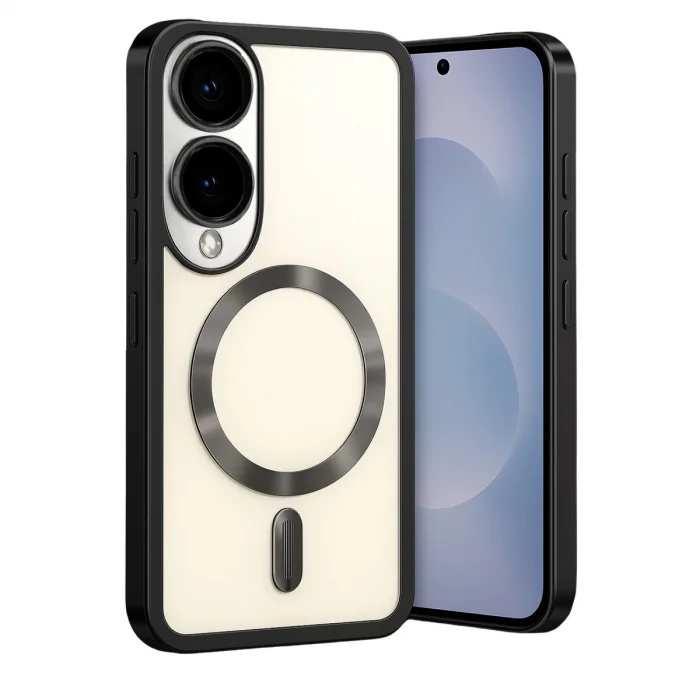 BUĞZ Samsung Galaxy S25 Edge Kross Magneticsafe Kapak - Siyah