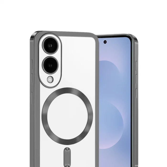 BUĞZ Samsung Galaxy S25 Edge Kross Magneticsafe Kapak - Titan Gri