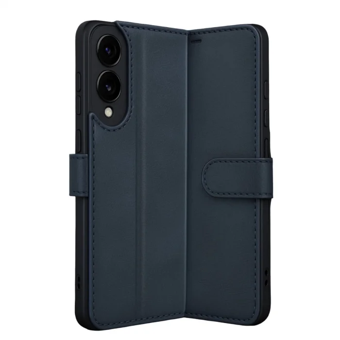 BUĞZ Samsung Galaxy S25 Edge Trend S Plus Kapaklı Kılıf - Lacivert