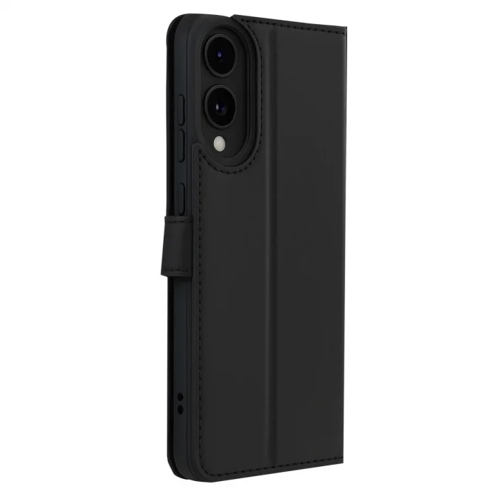 BUĞZ Samsung Galaxy S25 Edge Trend S Plus Kapaklı Kılıf - Siyah