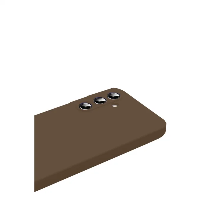 BUĞZ Samsung Galaxy S25 Fe First Silikon - Kahverengi