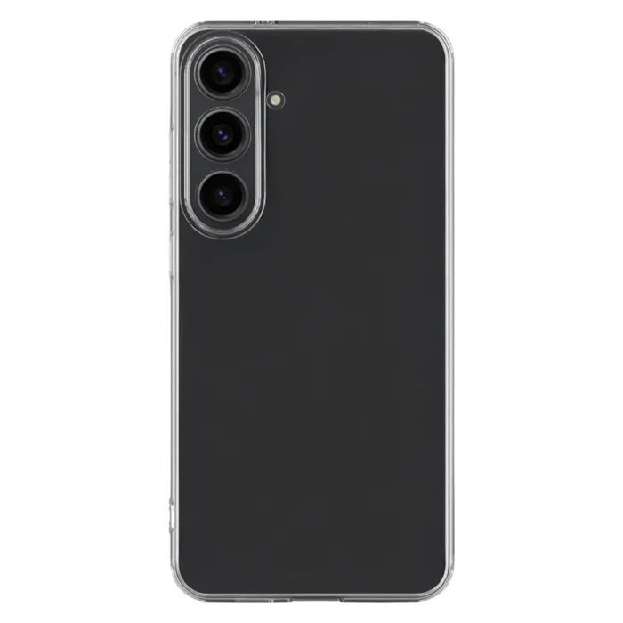 BUĞZ Samsung Galaxy S25 Fe Kılıf Lüx Şeffaf Silikon