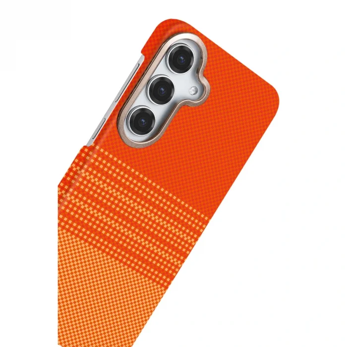 BUĞZ Samsung Galaxy S25 Fe Vega Magsafe Kapak - Sarı