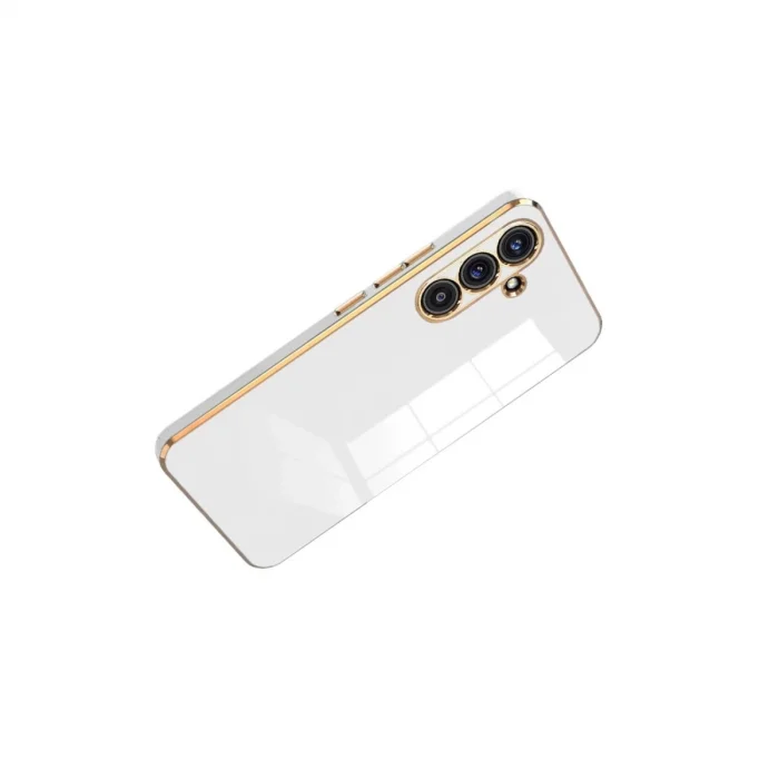 BUĞZ Samsung Galaxy S25 Fe Volet Silikon - Beyaz