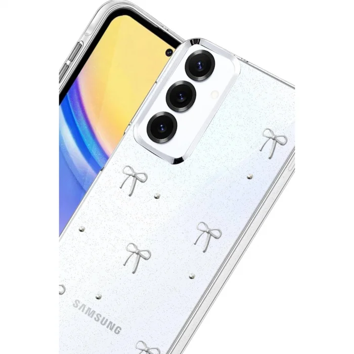 BUĞZ Samsung Galaxy S25 Fiyonk Desenli Kapak - Desen 5