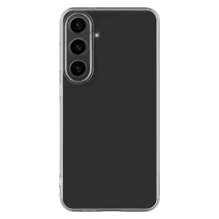 BUĞZ Samsung Galaxy S25 Kılıf Lüx Şeffaf Silikon