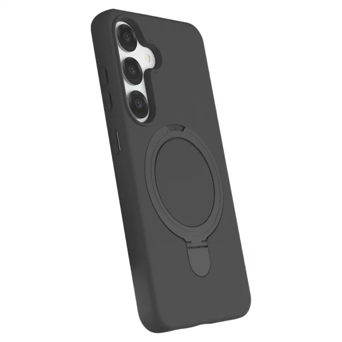 BUĞZ Samsung Galaxy S25 Regal Magsafe Standlı Kapak - Titan Gri
