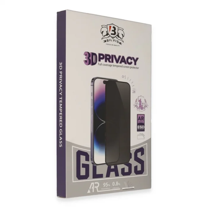 BUĞZ Samsung Galaxy S25 Ultra Bilvis 3d Hayalet Cam Ekran Koruyucu