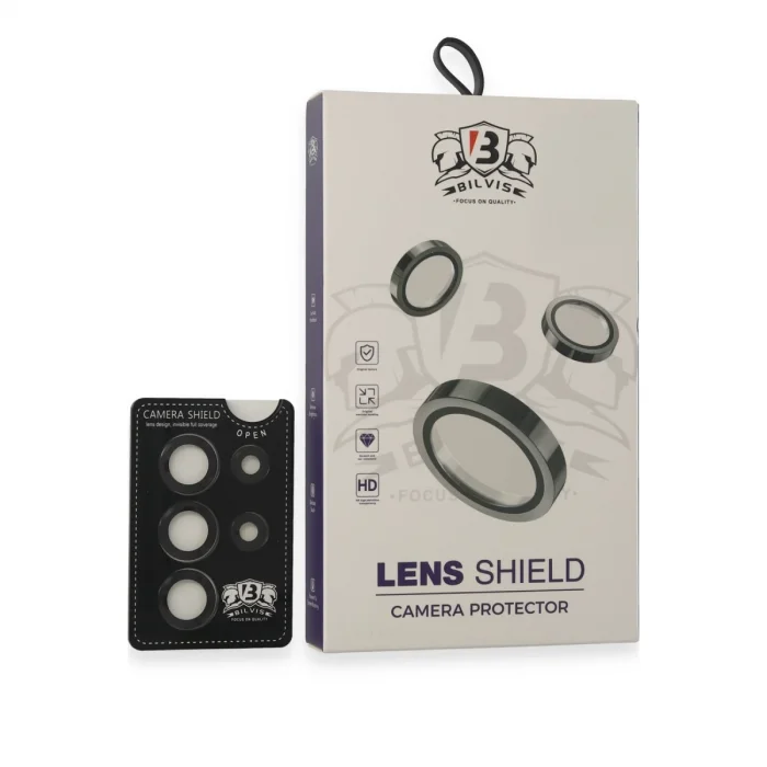 BUĞZ Samsung Galaxy S25 Ultra Bilvis Titan Kamera Lens - Siyah