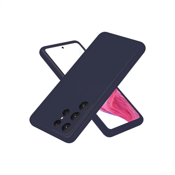 BUĞZ Samsung Galaxy S25 Ultra Kılıf First Silikon - Lacivert
