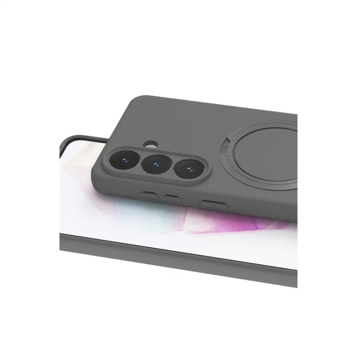 BUĞZ Samsung Galaxy S26 Plus Regal Magsafe Standlı Kapak - Titan Gri