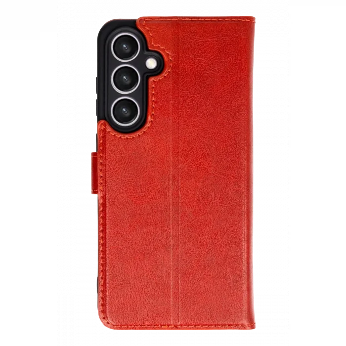 BUĞZ Samsung Galaxy S26 Plus Trend S Plus Kapaklı Kılıf - Kırmızı