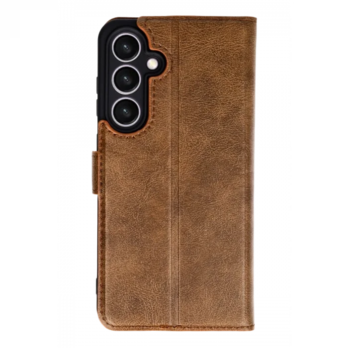 BUĞZ Samsung Galaxy S26 Plus Trend S Plus Kapaklı Kılıf - Taba