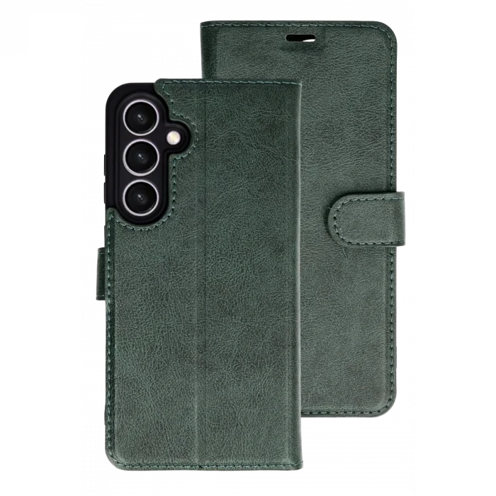 BUĞZ Samsung Galaxy S26 Plus Trend S Plus Kapaklı Kılıf - Yeşil