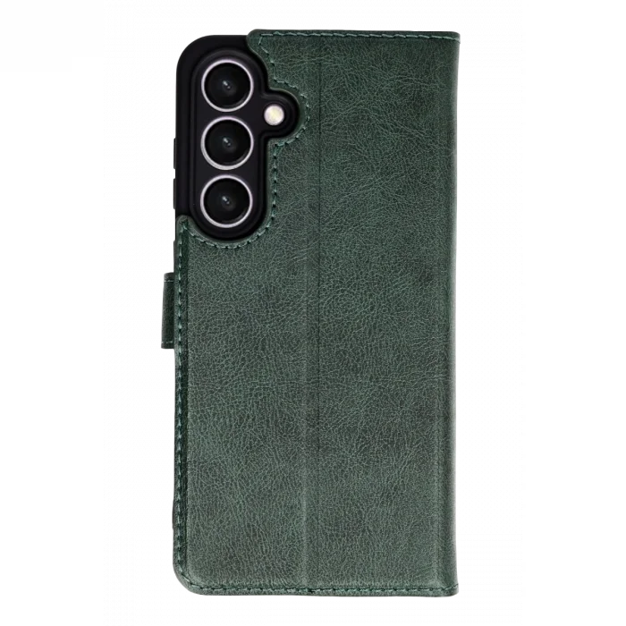 BUĞZ Samsung Galaxy S26 Plus Trend S Plus Kapaklı Kılıf - Yeşil