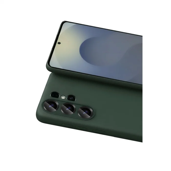 BUĞZ Samsung Galaxy S26 Ultra First Silikon - Koyu Yeşil